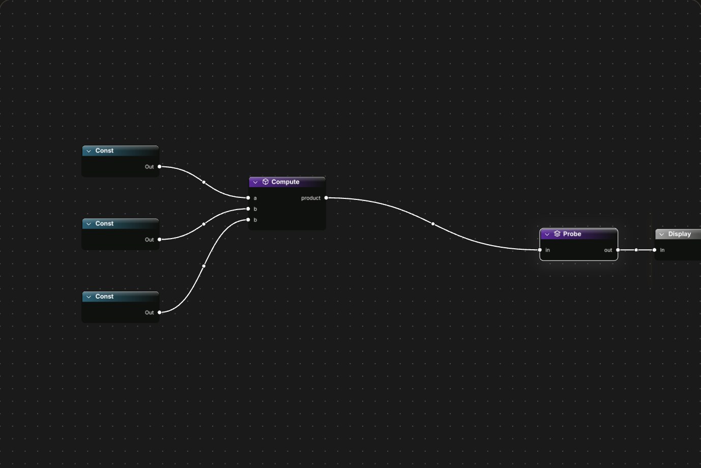 Visual stepping debugger